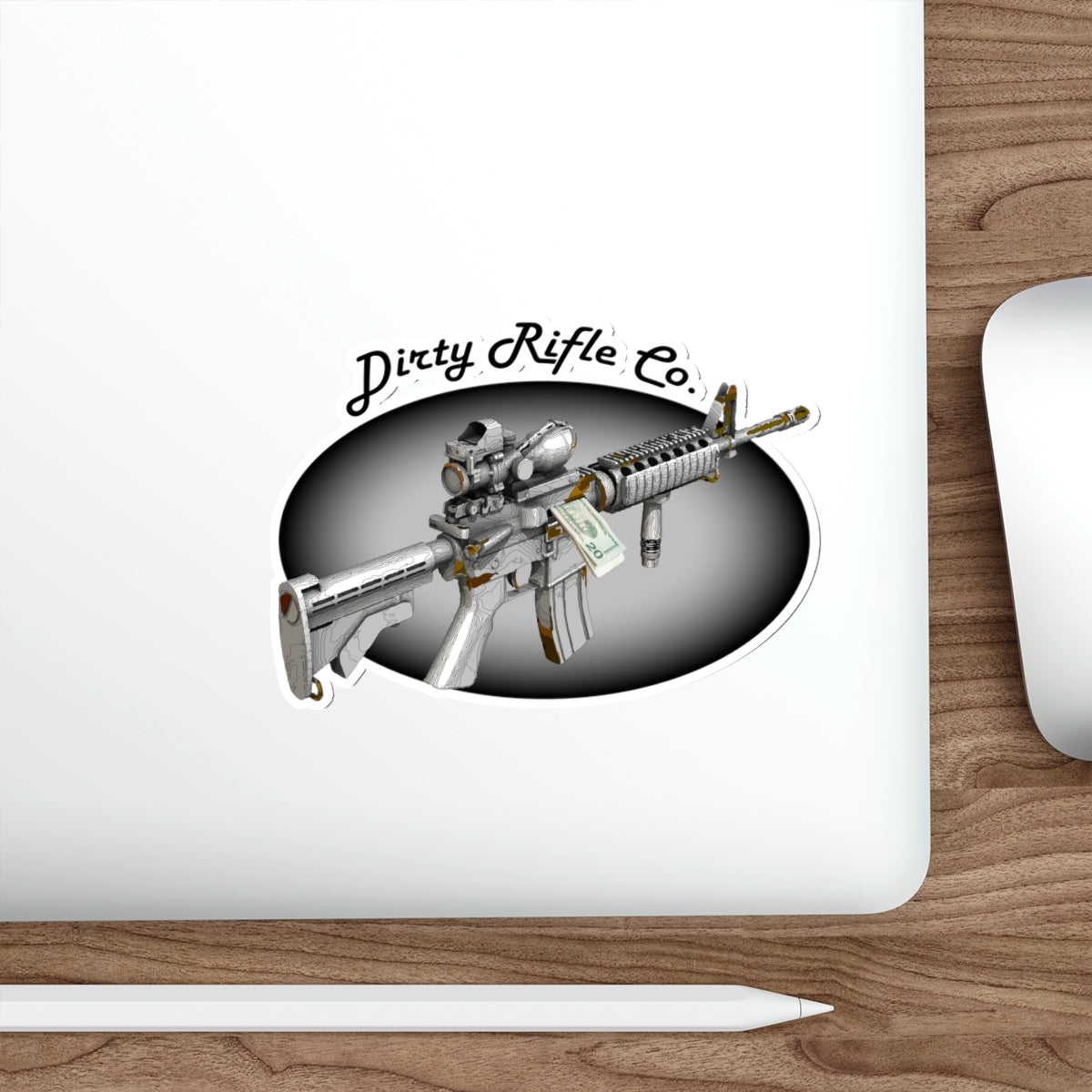 Dirty Rifle Co Vinyl Sticker