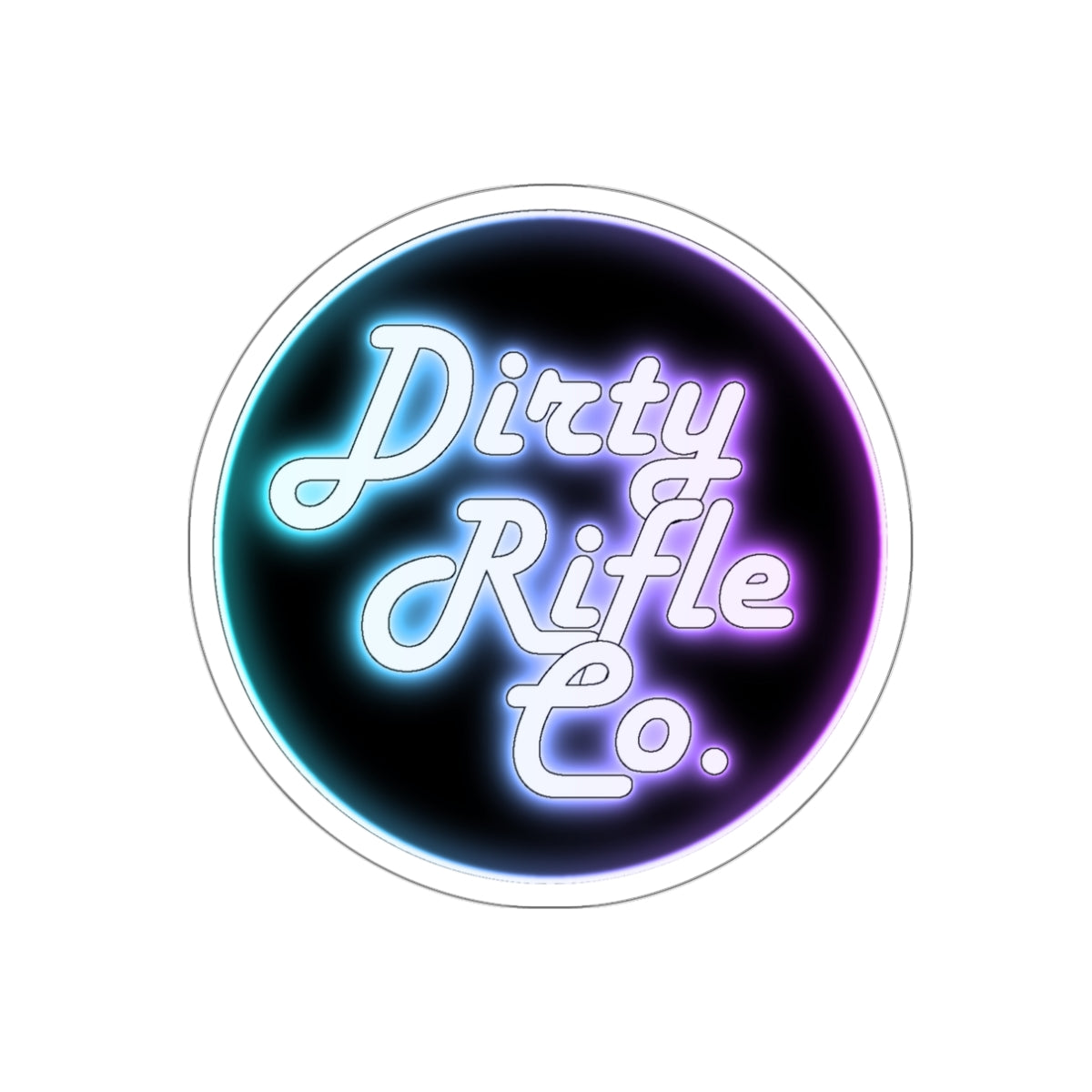 Neon DRC Sticker