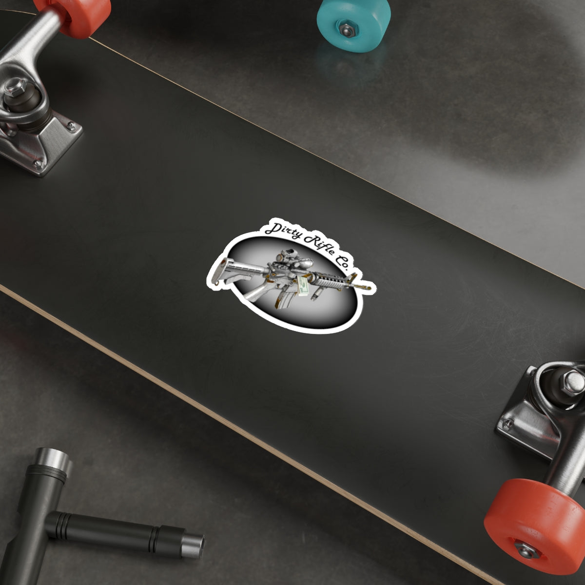 Dirty Rifle Co Vinyl Sticker