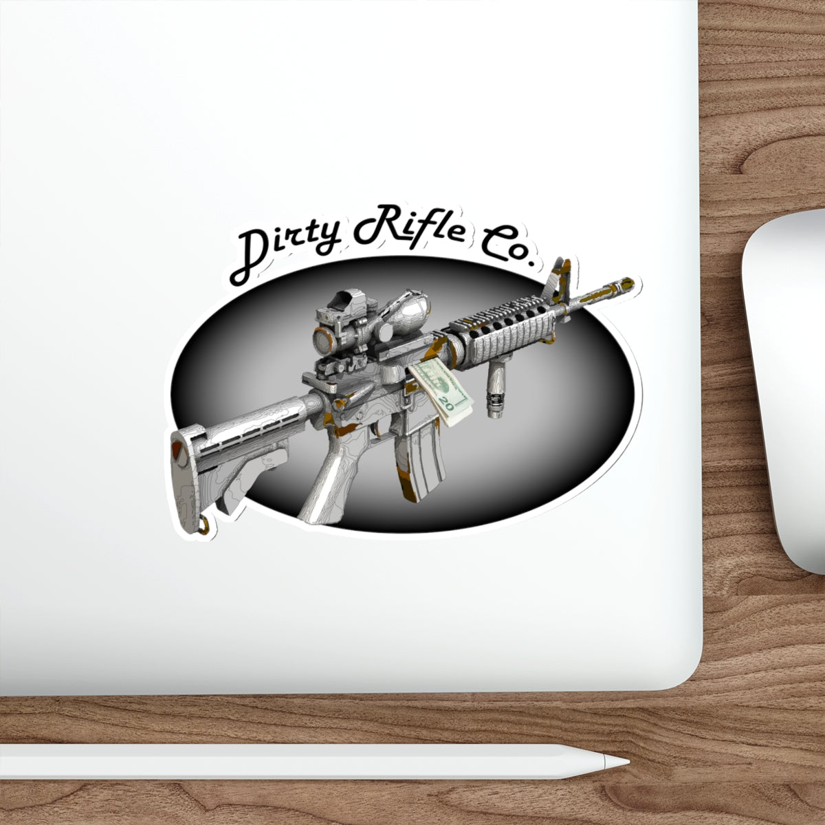 Dirty Rifle Co Vinyl Sticker