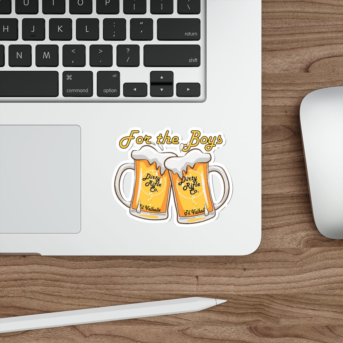 For the Boys Sticker