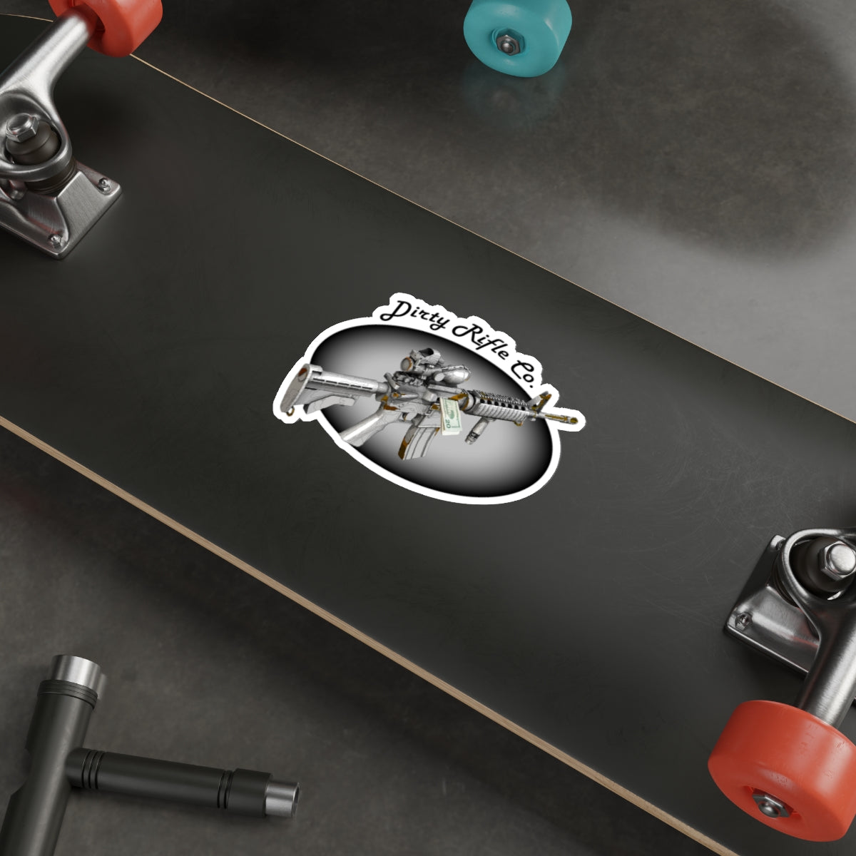 Dirty Rifle Co Vinyl Sticker
