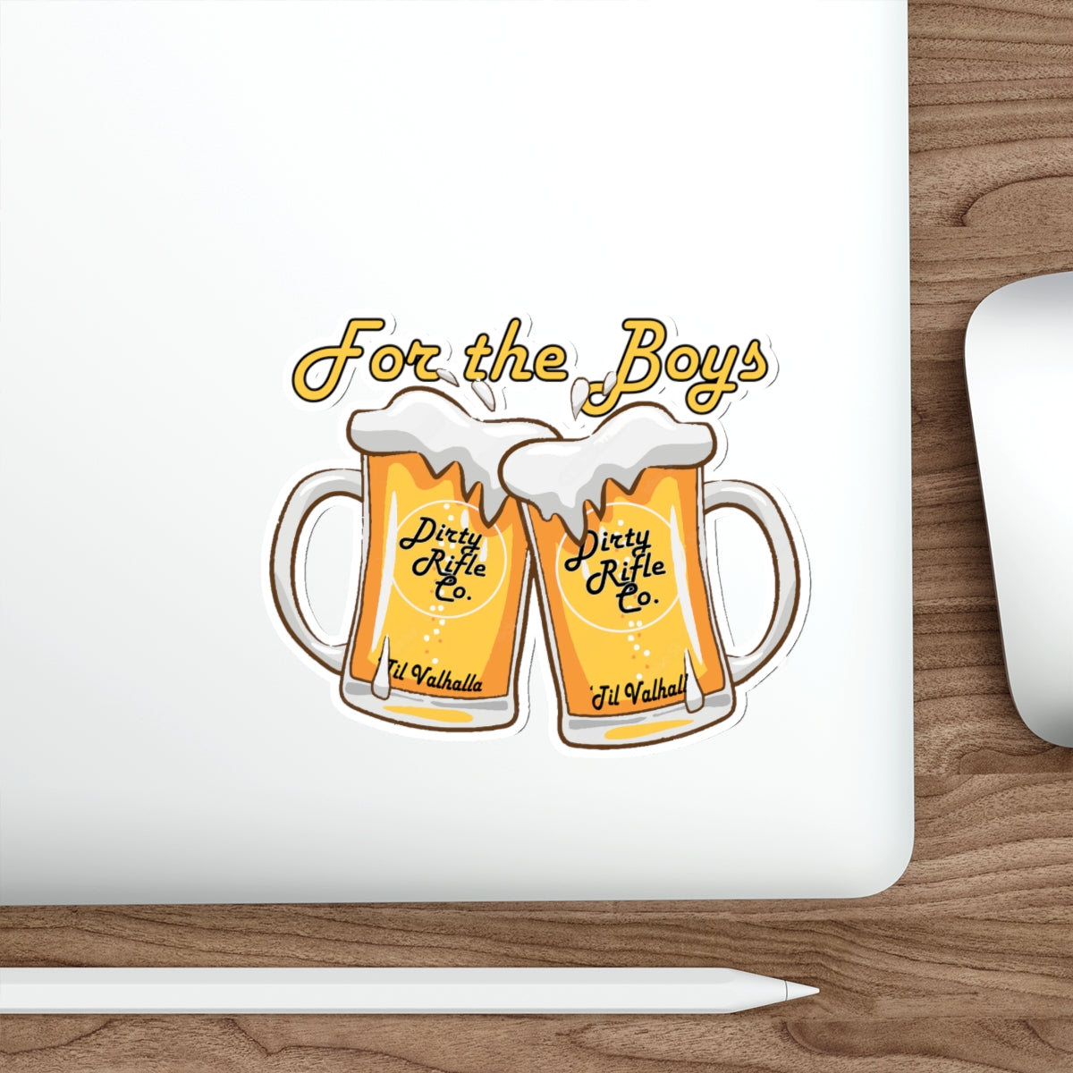 For the Boys Sticker