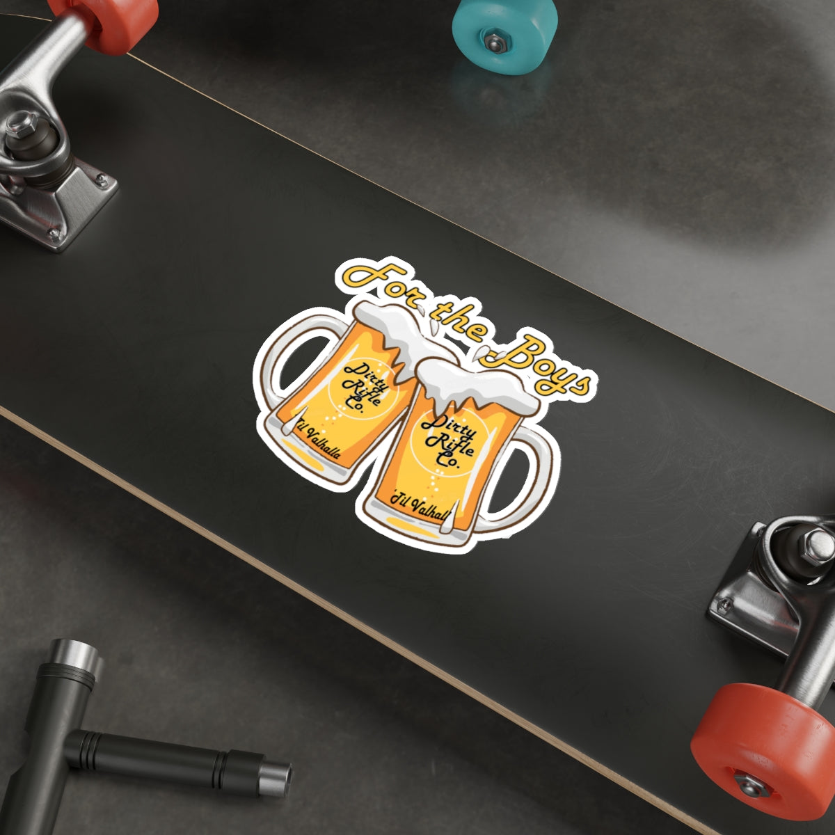 For the Boys Sticker