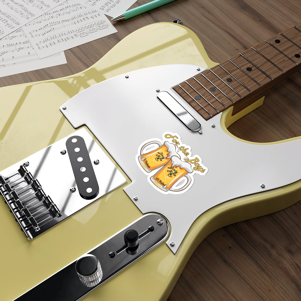 For the Boys Sticker