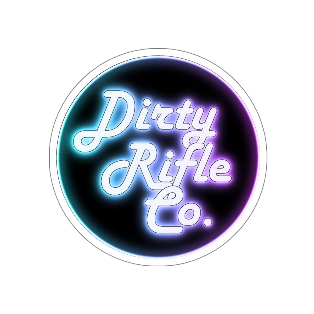 Neon DRC Sticker