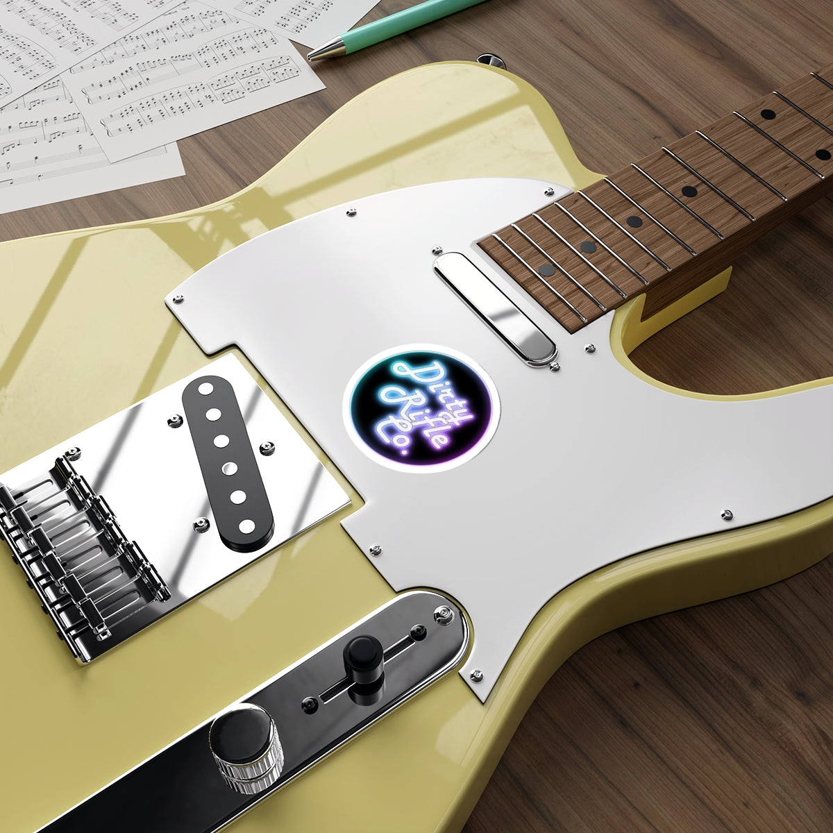 Neon DRC Sticker