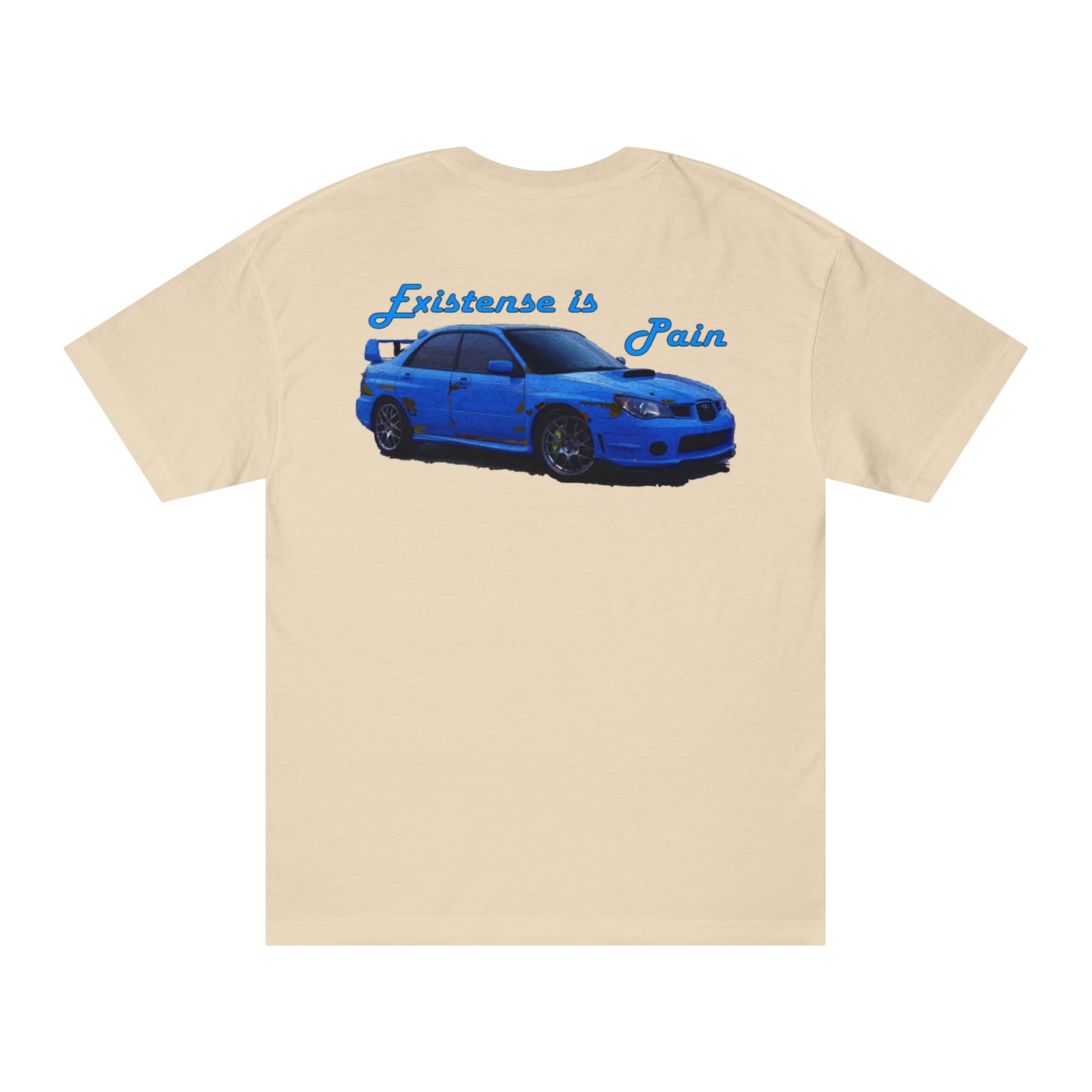 Subaru WRX STI Existence Is Pain T-shirt