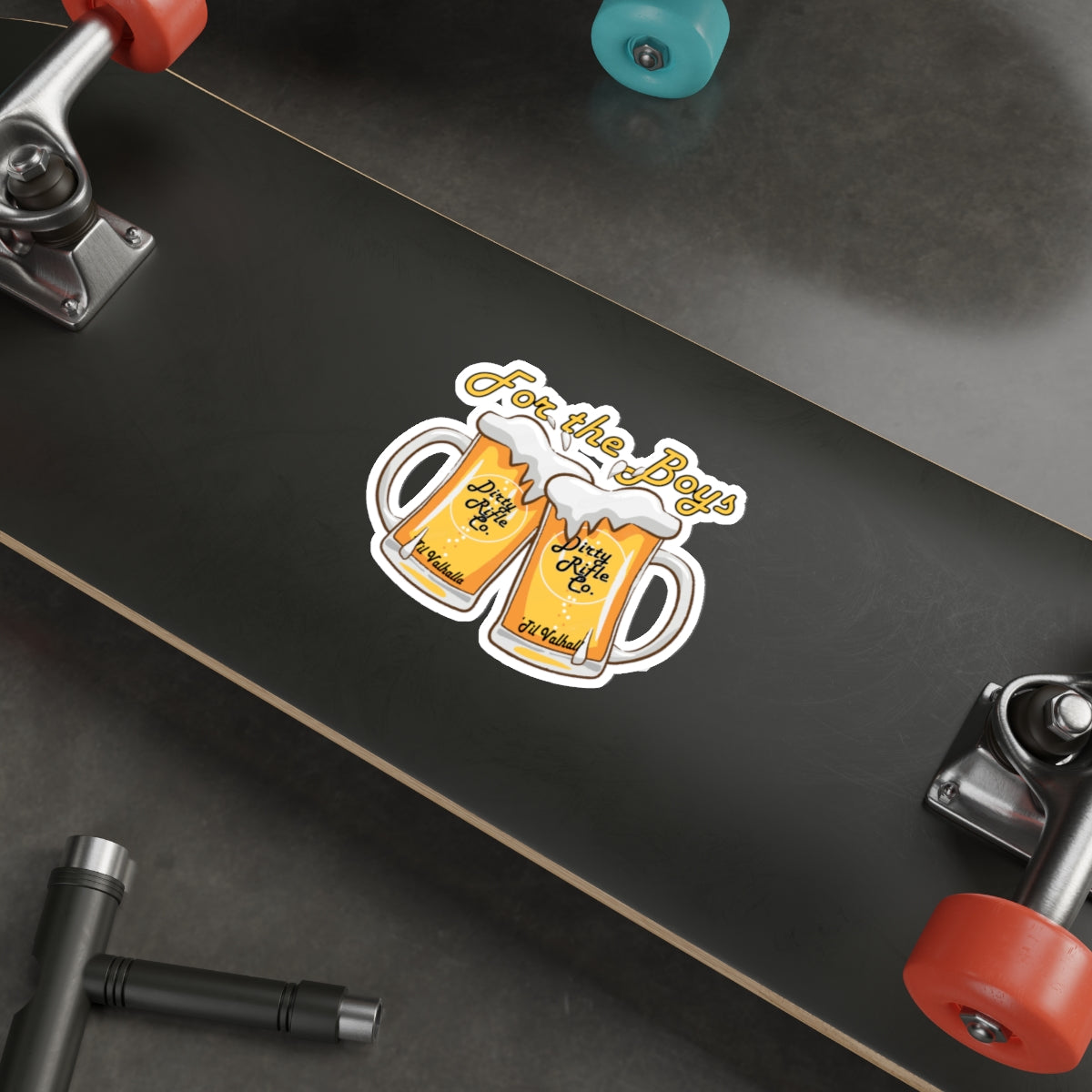 For the Boys Sticker
