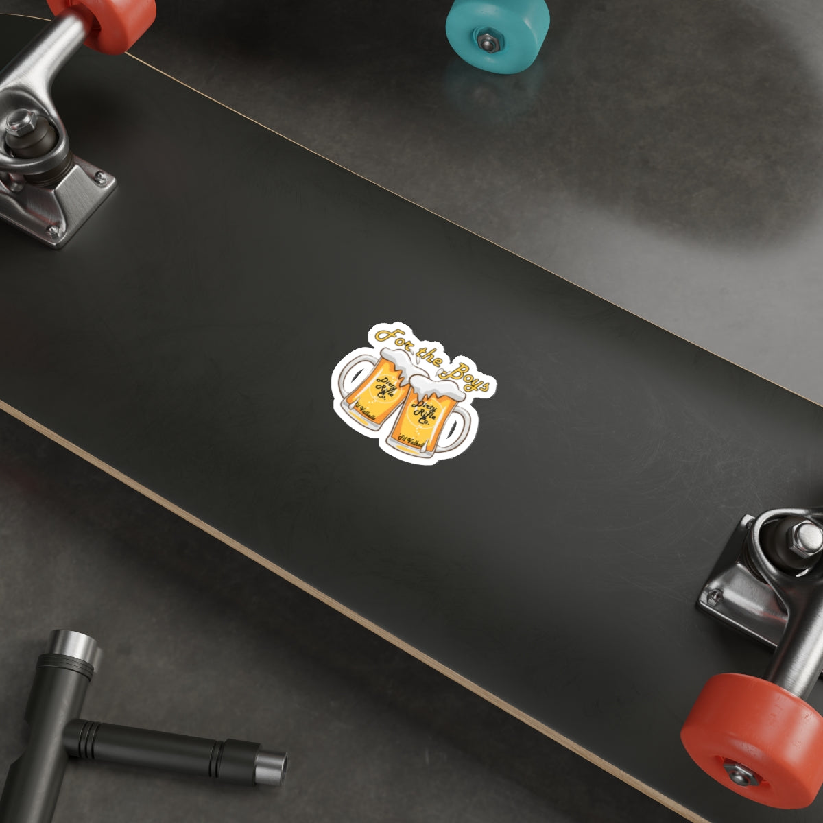 For the Boys Sticker