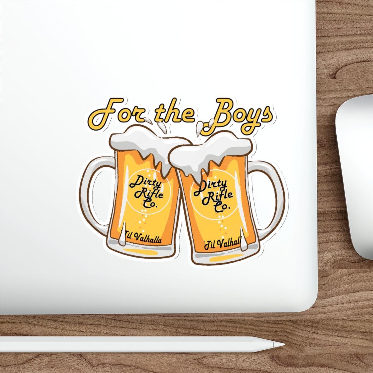 For the Boys Sticker
