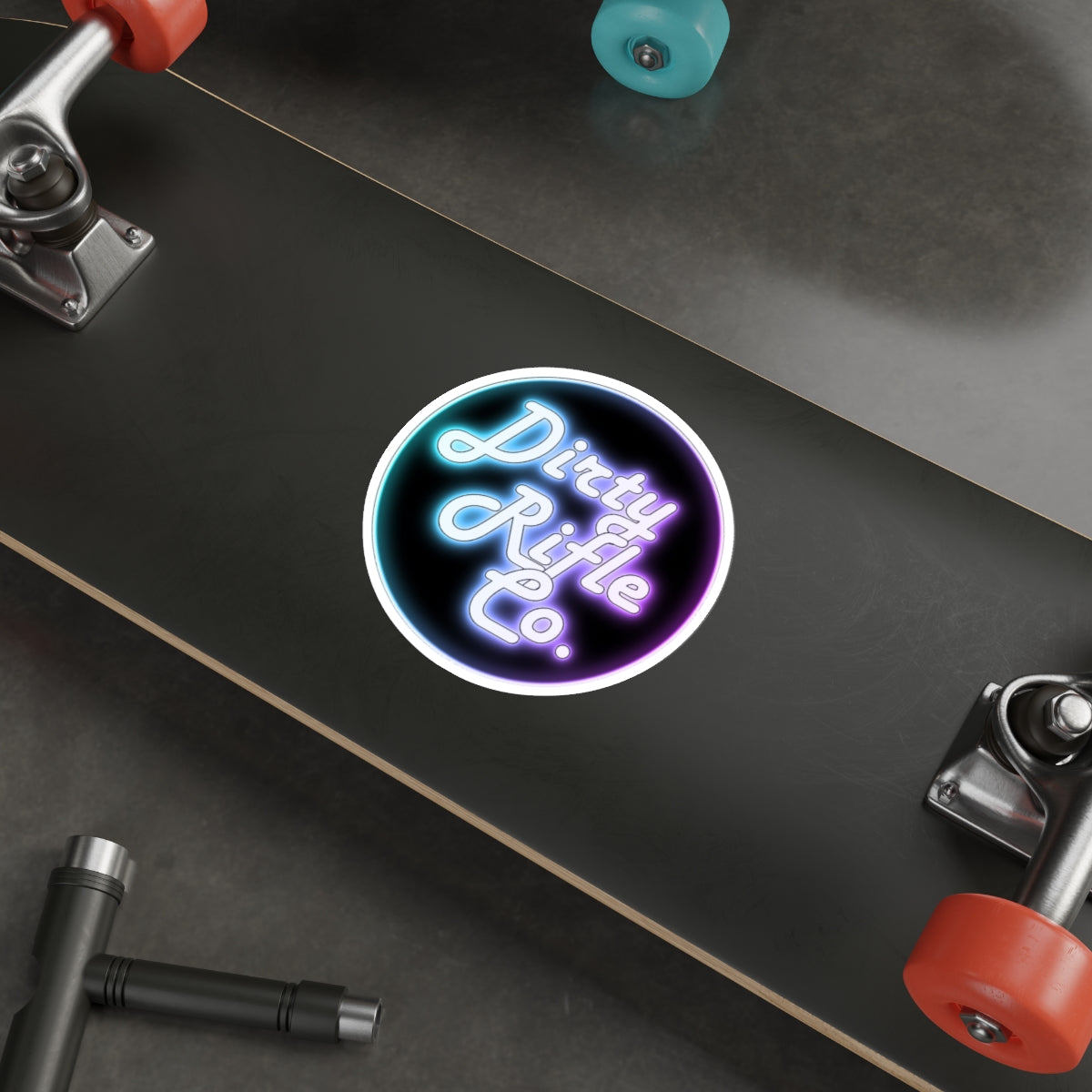 Neon DRC Sticker