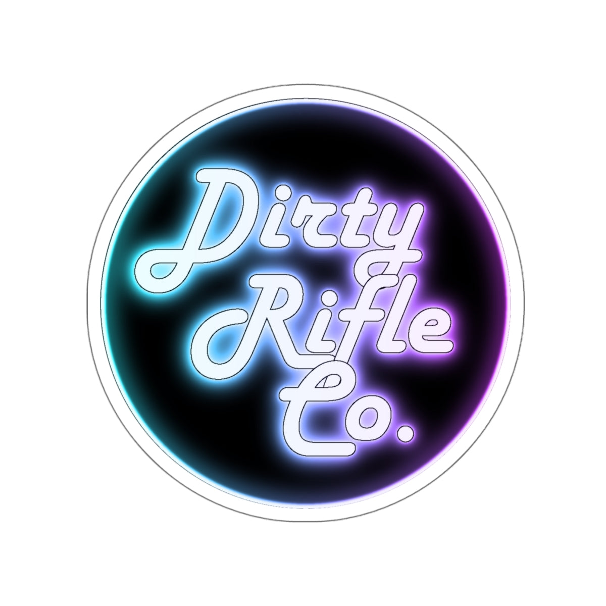 Neon DRC Sticker