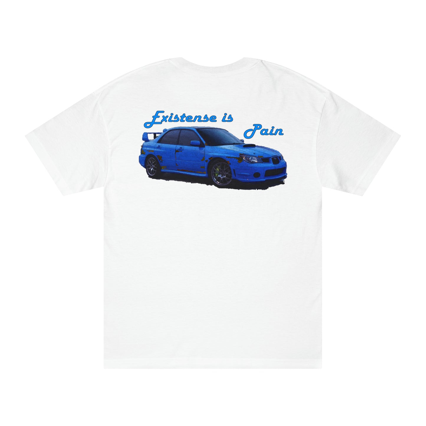 Subaru WRX STI Existence Is Pain T-shirt