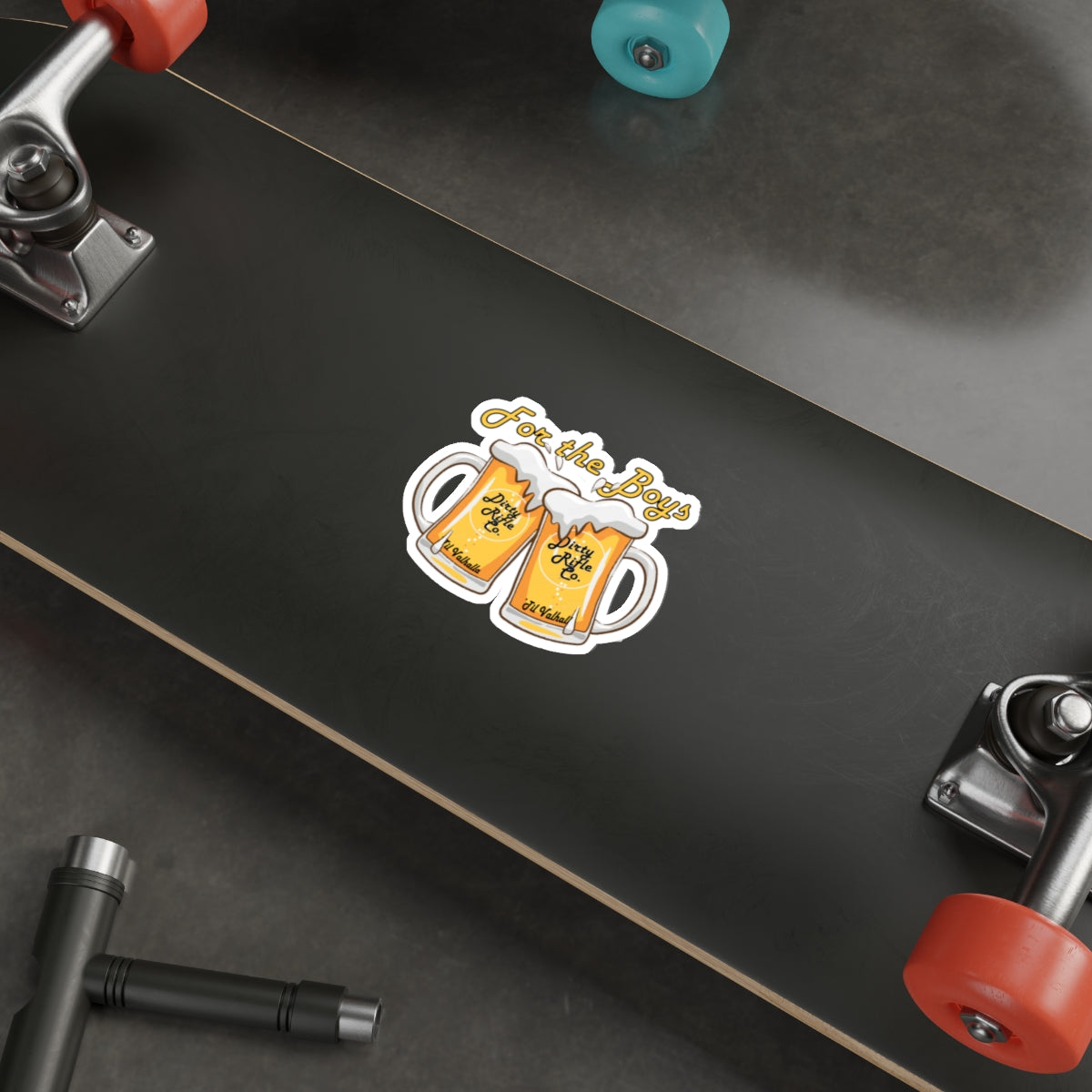 For the Boys Sticker