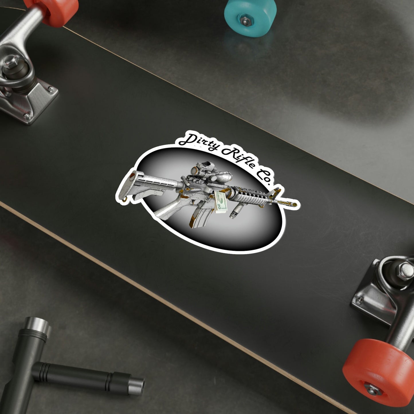 Dirty Rifle Co Vinyl Sticker