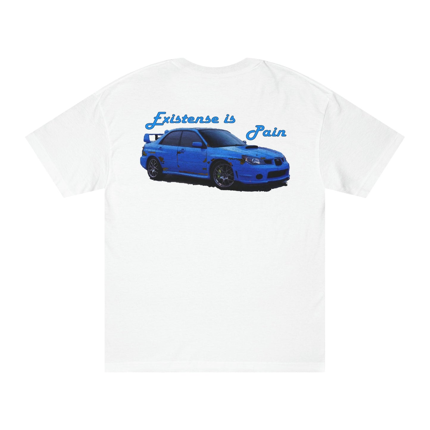Subaru WRX STI Existence Is Pain T-shirt