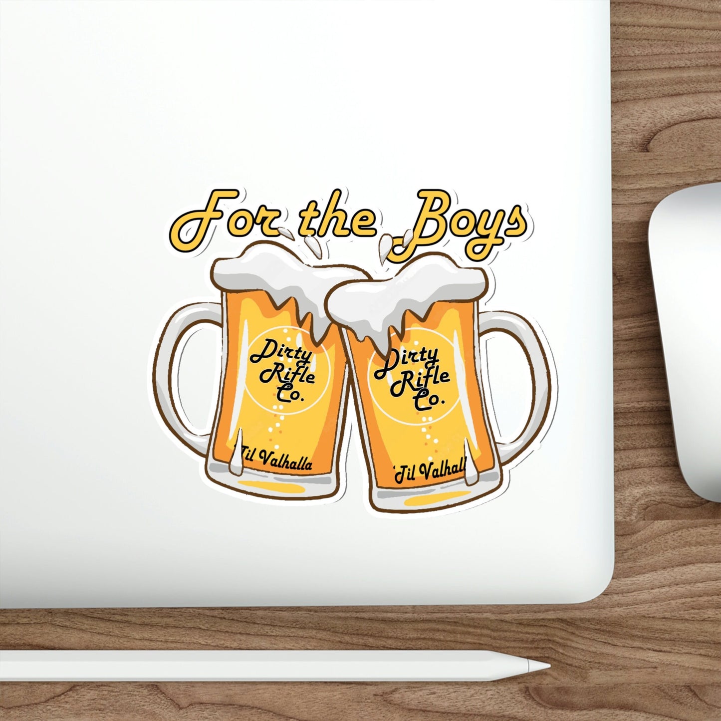 For the Boys Sticker