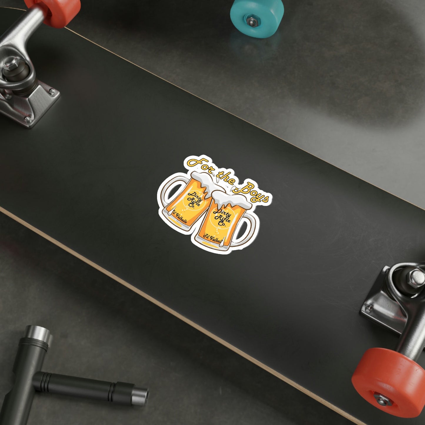 For the Boys Sticker