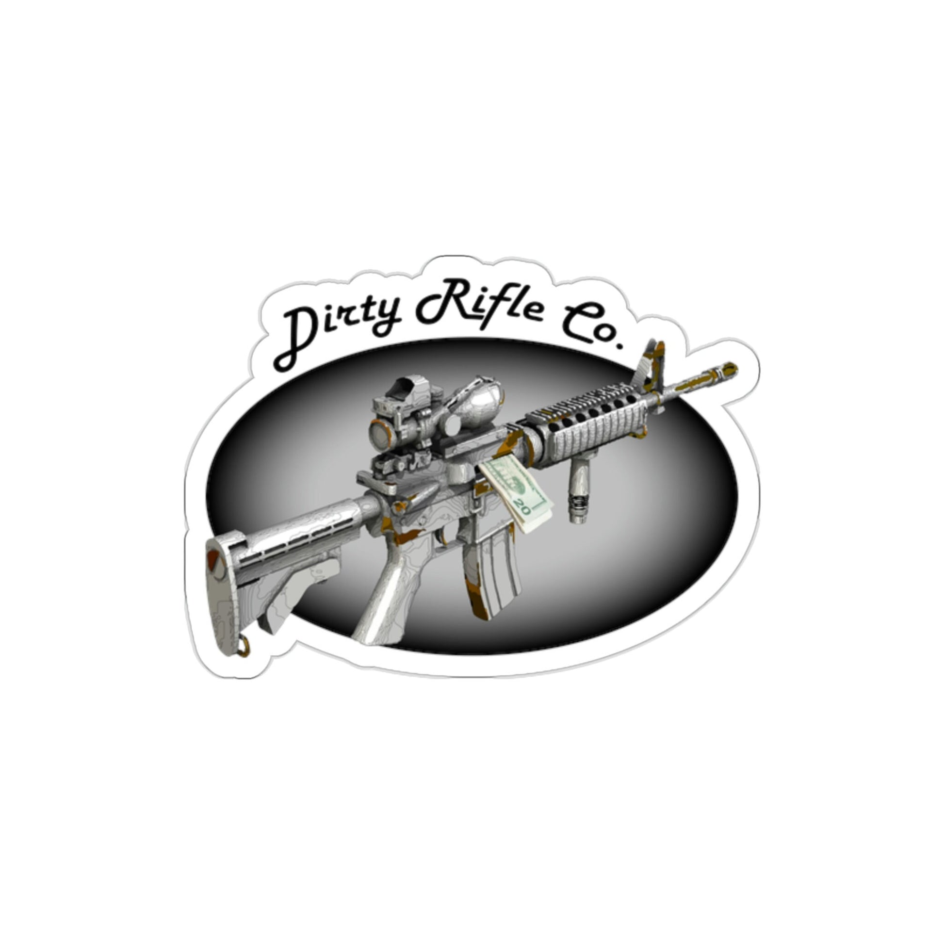 Dirty Rifle Co Vinyl Sticker