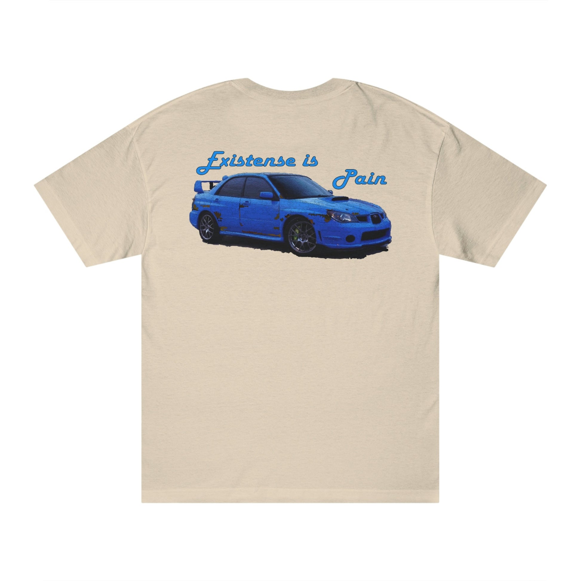 Subaru WRX STI Existence Is Pain T-shirt