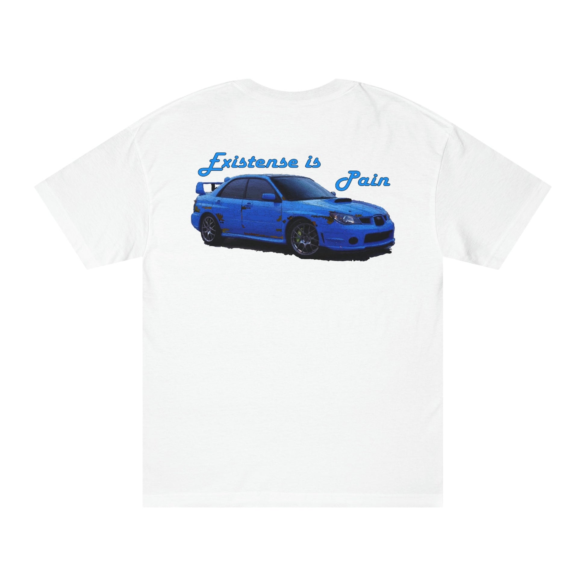 Subaru WRX STI Existence Is Pain T-shirt